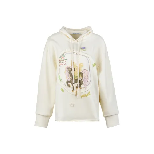 Valeria Obbaco Свитшот Женский Бежевый