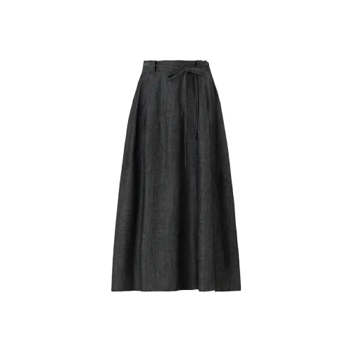 SOON FLOWER Повседневная длинная юбка для женщин