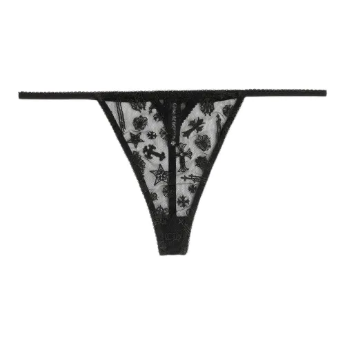 Chrome Hearts Черный Женский Стринг