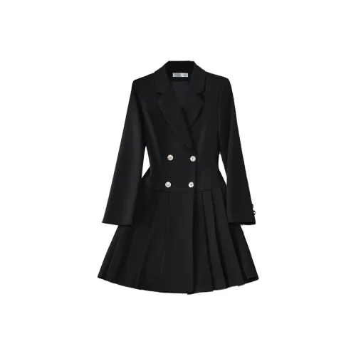 YaiFei Residence Длинное платье с длинными рукавами женское