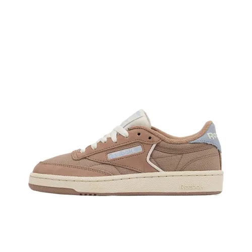 Reebok CLUB C 85 Low Топ Скейтборд Кроссовки Унисекс Коричневый