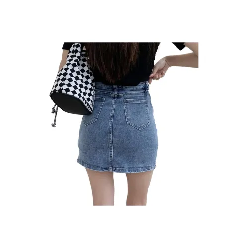 ZXBY Джинсовые короткие юбки Женские