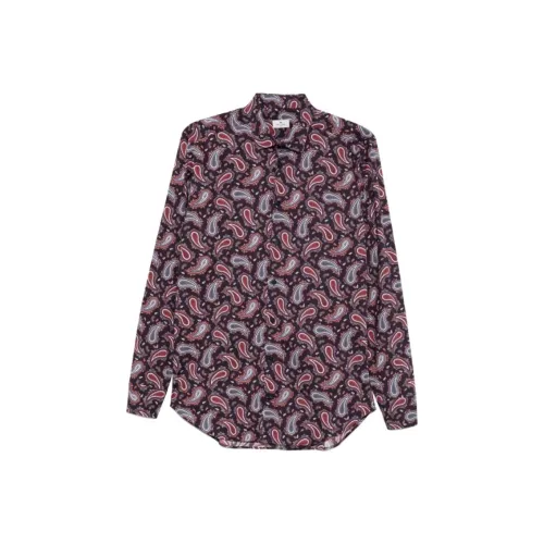 ETRO Мужские Синие Рубашки