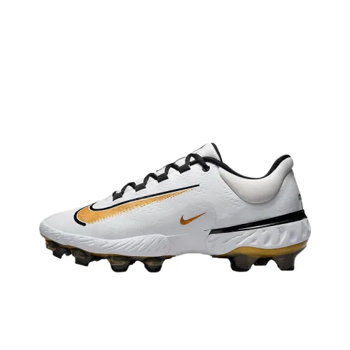 nike Alpha Huarache Elite 4 Low Верхняя часть топа Рост Бейсбольные кроссовки Мужской Белый