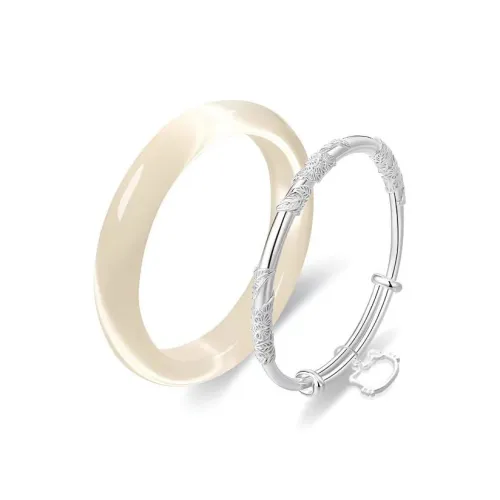 YUXIN Цветное стекло Нефритовые браслеты Женские