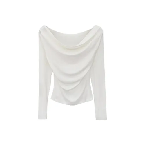 IUNOP Белый Женские T-рубашки