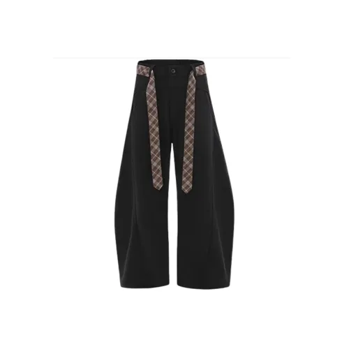 A02 Черный Унисекс Повседневные Штаны