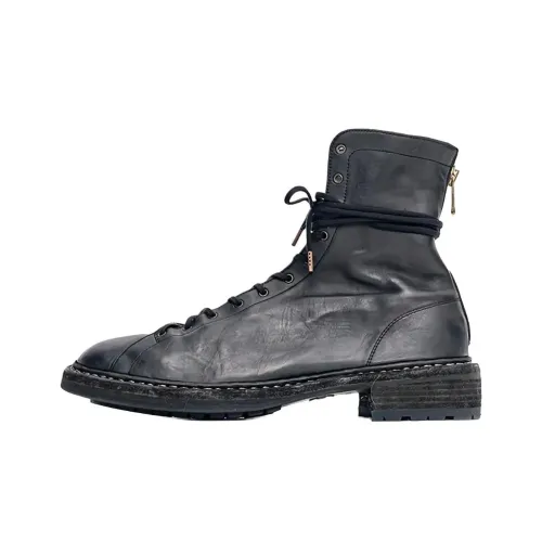 GUIDI Ботильоны Мужские Черные