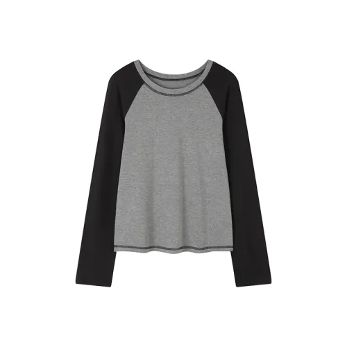 Mo Han Yi Mei Реглан с рукавом T-рубашка Женская