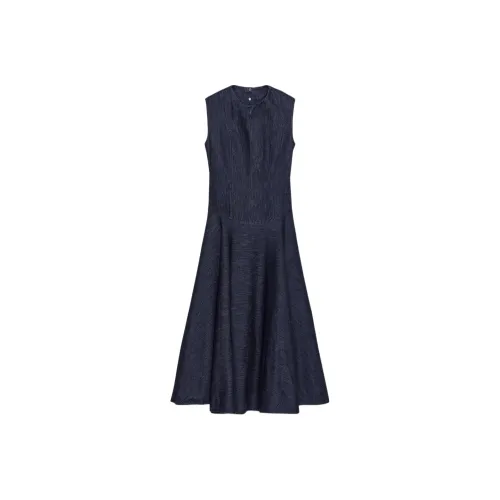 ZARA ZW Series Синие Женские Платья без Рукавов