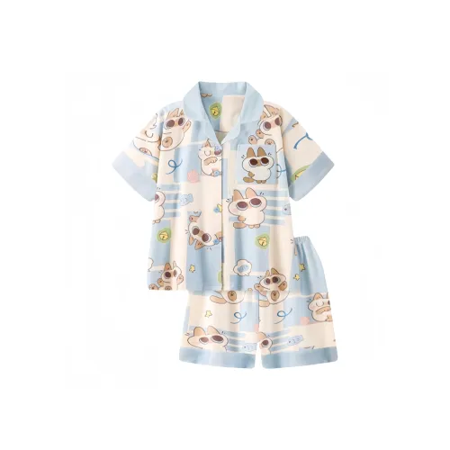 UYH TFN A35101 Короткий рукав Шорты Комплекты Женские Пижамные комплекты