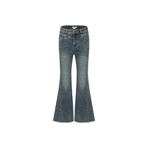 URBAN REVIVO Blue Women's Jeans  
URBAN REVIVO Синий Женские Джинсы