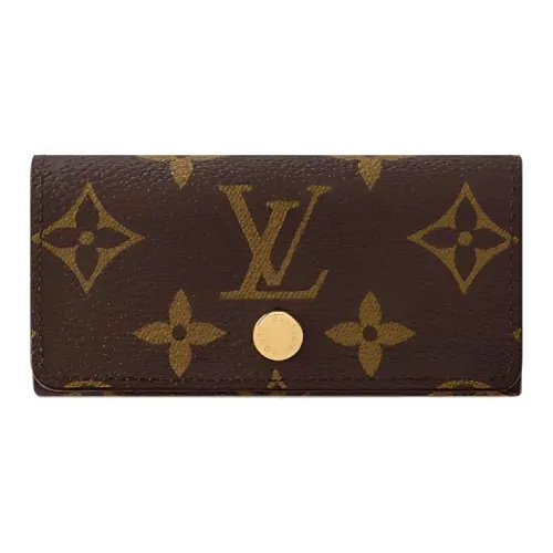 LOUIS VUITTON Холст Key Pouch Стандартный Унисекс Light Лимон