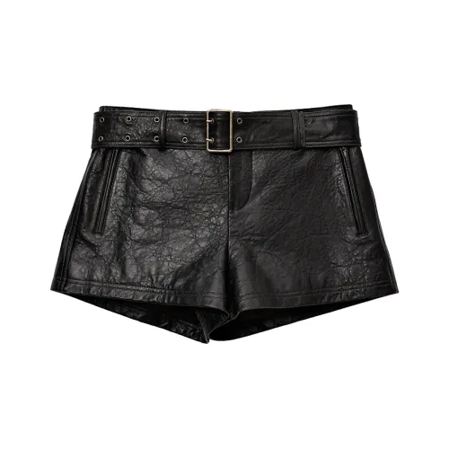 SINBOS Черный Ореховый Женские Повседневные Шорты