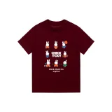 Твитл Клетка-Детская Одежда-Бордовый