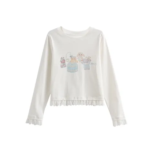 SNBL Белые Женские T-рубашки