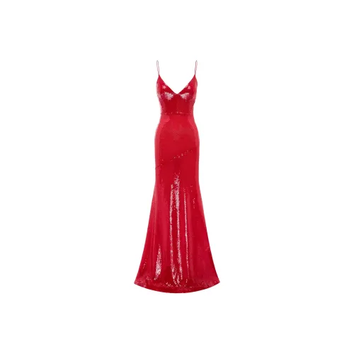 Alex Perry Red Women's Sleep Dresses Алекс Перри Красный Женские Слип Платья