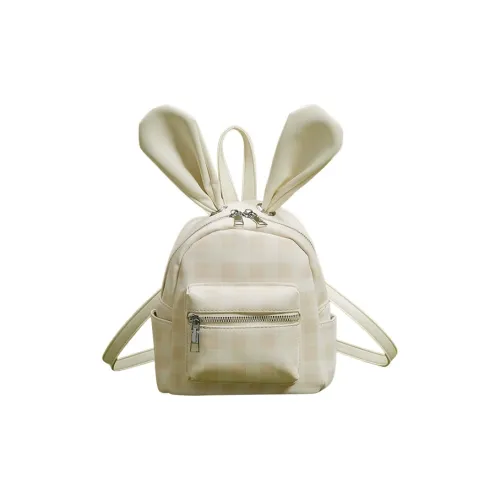 MARKANGARO ПУ (полиуретан) Рюкзак Стандартный Женский Экрю Серебристо-Серый Светло-Синий Off Черный