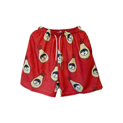 UYH Шифон Ткань, Естественный Яйца Желток Соус Шорты Женские Пижамные Штаны