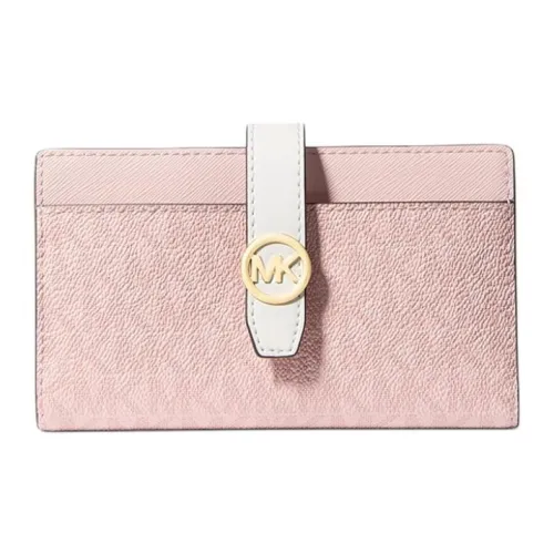 MICHAEL KORS Greenwich Холст Кошелек Средний Женский Розовый