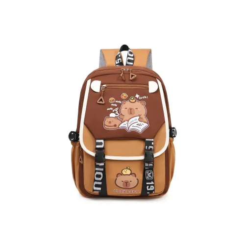 Wiersaam Холст Рюкзак Унисекс Коричневый