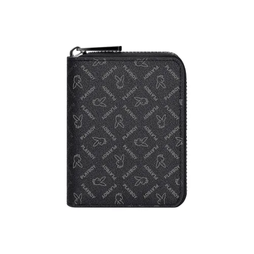 PLAYBOY Коллаборация PVC Картхолдер Мужской Черный