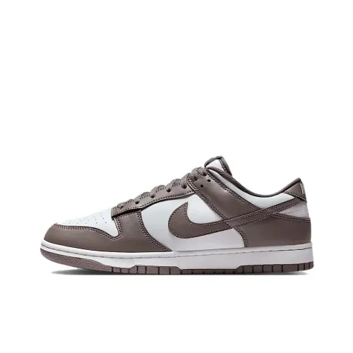 Nike Dunk Скейтборд Кроссовки Низкие Бело-Серые Мужские