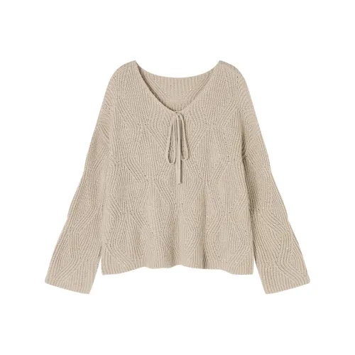 XIANGYING Хаки Женские Свитера