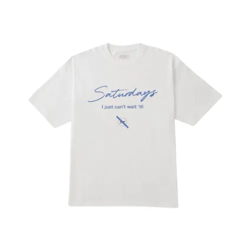 Fragment Design Saturdays NYC совместный бренд Co Бренд Белая Мужская Рубашка T