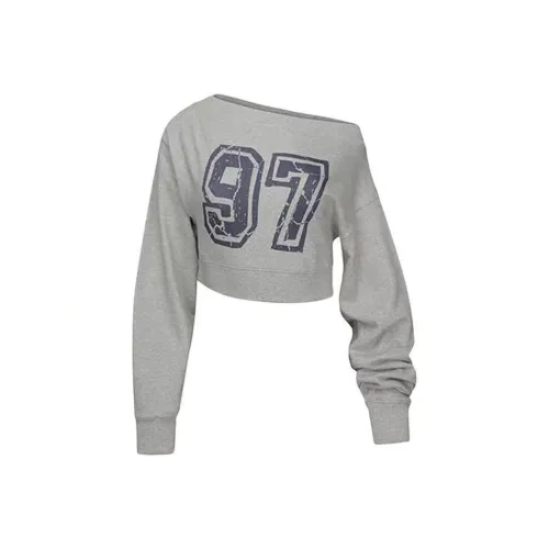 ABCMININ Серый Женский Свитшот