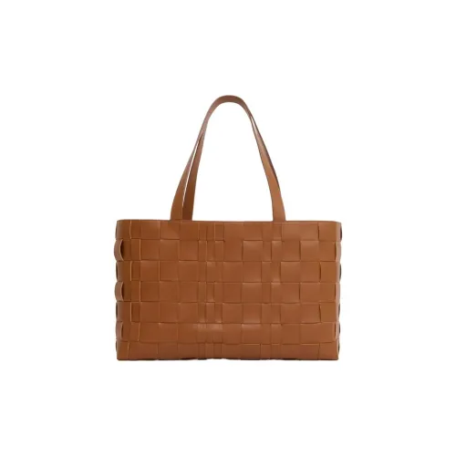 MANSUR GAVRIEL Телячья кожа Тоут Сумка Сумка для покупок Сумка на плечо Женская Коричневая