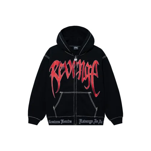 Revenge Черный Унисекс Куртки