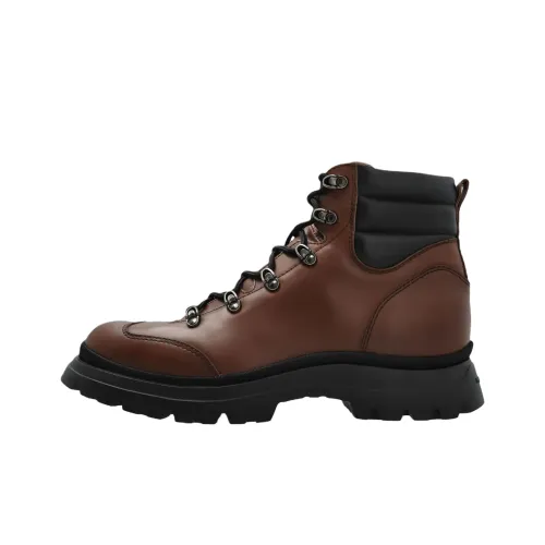 HOGAN Короткий Мартин Ботин Мужской Коричневый