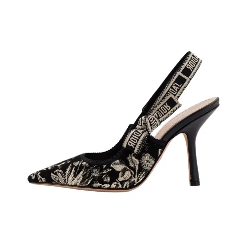 DIOR J'Adior Millefiori Узкий каблук Высокие каблуки 10 см Женские Черный