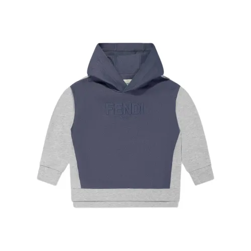 FENDI Синий Серый Kids Свитшоты