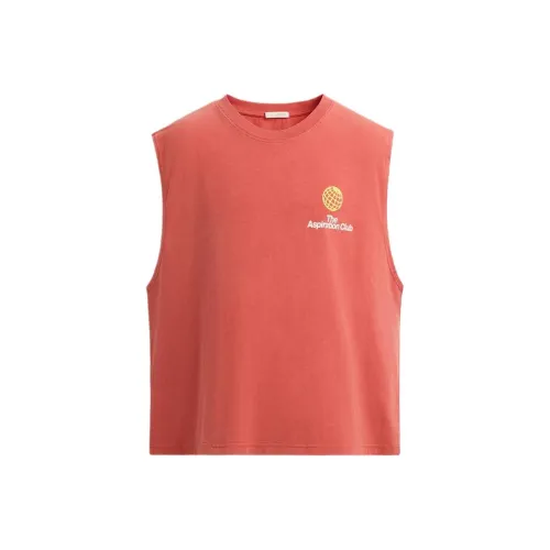 ZARA Red Men's Tank Tops ZARA Красные Мужские Майки
