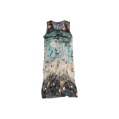 R13 Без рукавов Платье Свободного кроя Женское