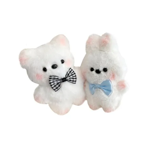 Fluffy Bear R Squeaky Плюшевый Медвежонок Подвеска 10 см Высота