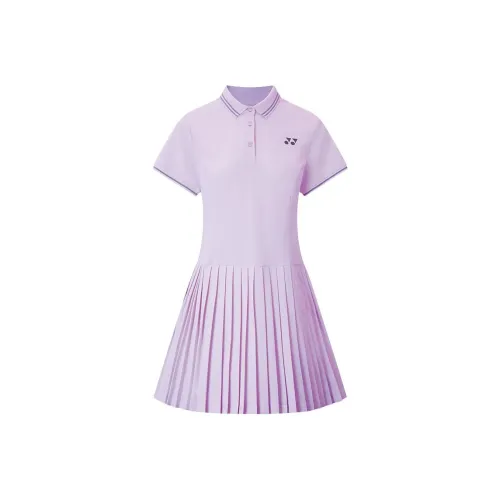 YONEX Женские Короткие Платья с Длинными Рукавами