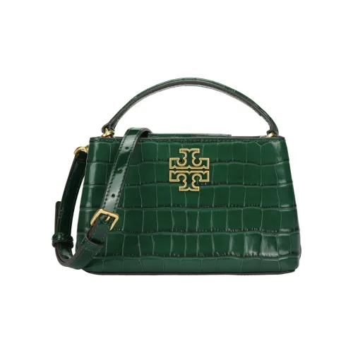TORY BURCH Britten Крокодиловый узор Кожа Сумка Lady Dior Сумка через плечо Сумка Маленькая Женская Яшмовая