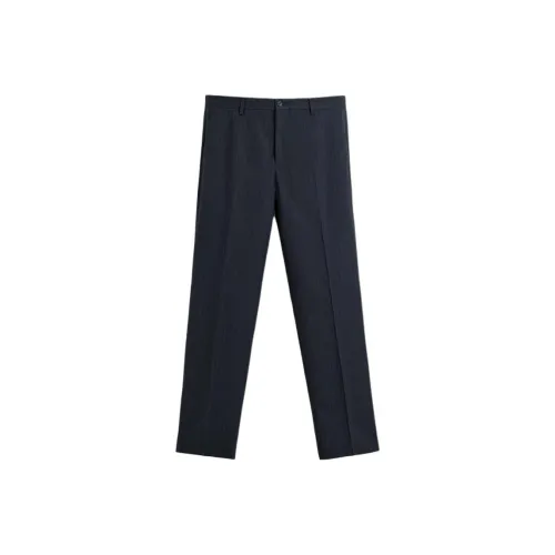ZARA Blue Men's Suit Pants ZARA Синие Мужские Брюки для Костюма