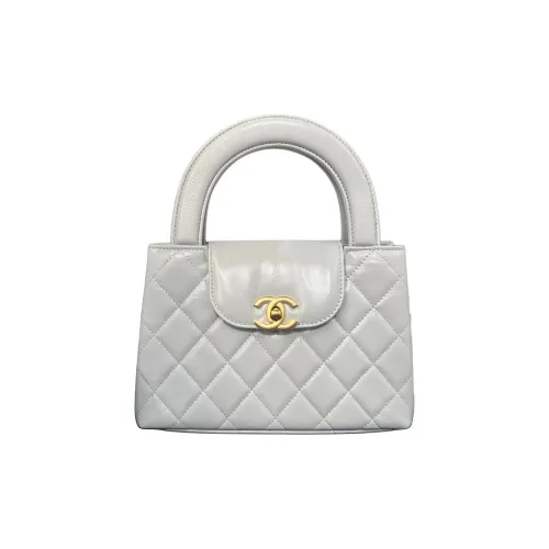 CHANEL Овчина Сумка через плечо Сумка Женская Светло-Серый