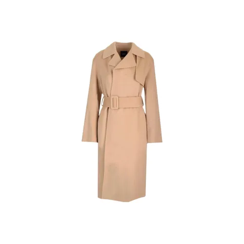 THEORY Бежевый Женский Пальто