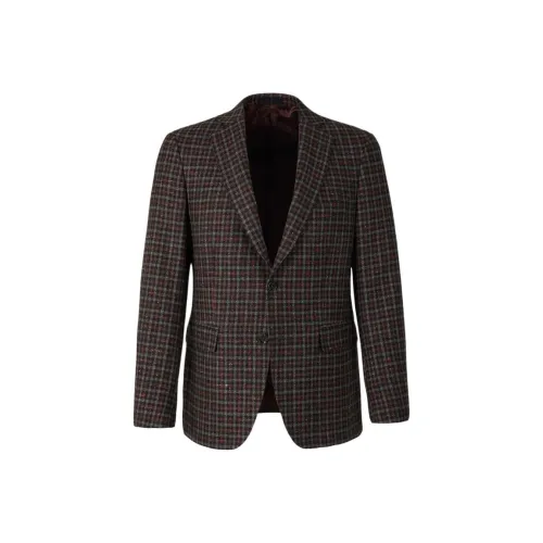 SCABAL Красный Мужской Деловой Костюм