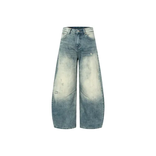 GBXM Светло-синие унисекс джинсы