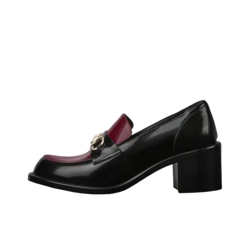 GUCCI Грубый каблук Высокие каблуки 5,5 см Женские Черный