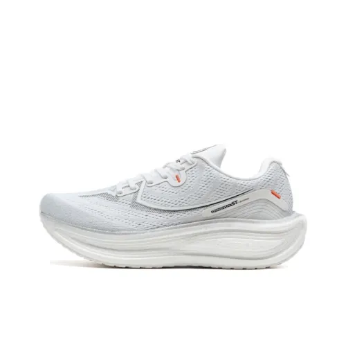 XTEP Амортизация и Устойчивость к Износу Покрытие Низкий Топ Карбоновая Плита Тренировки Беговые Кроссовки Мужской Белый