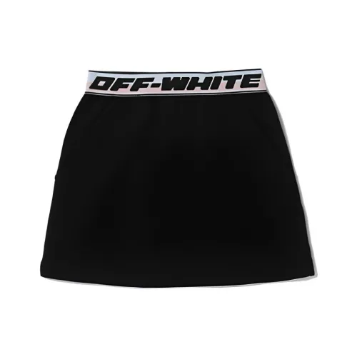 Off Белый черный Kids Юбки