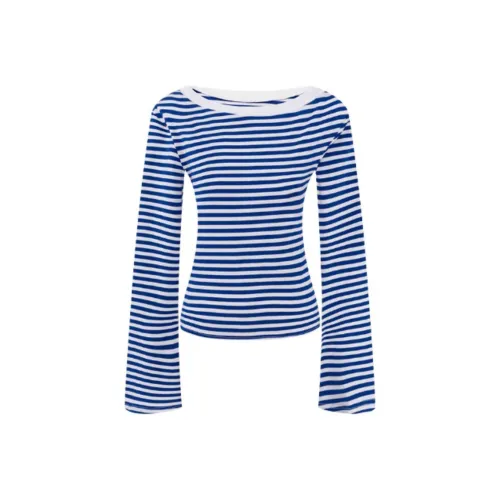 IUNOP Синий Женские T-рубашки