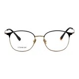 Черный Золото [0 Степень Смола Защита от синего света Линзы]